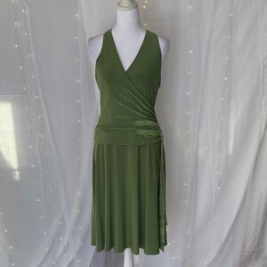 Jones New York Olive Midi Dress